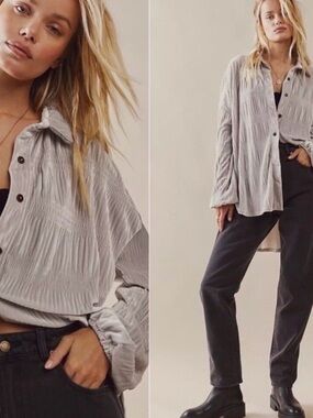 Free People My Best Top Winter Fog
Oversized Small